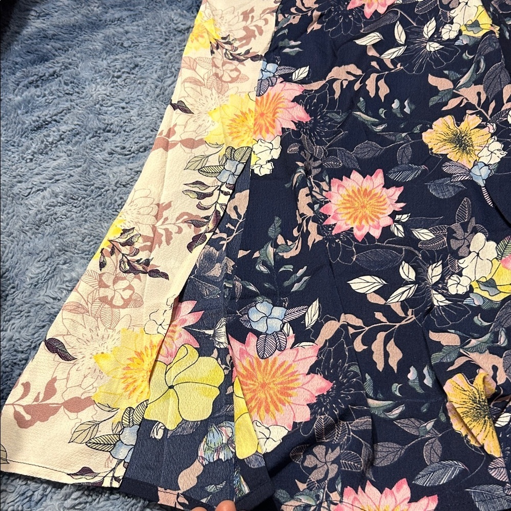 Umgee cropped Floral Pants - Picture 4 of 9